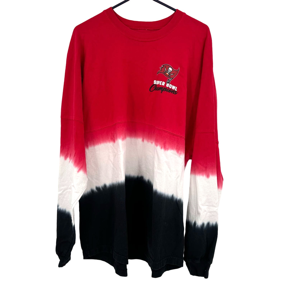 Fanatics Tampa Bay Buccaneers Super Bowl Champions XL long sleeve spirit jersey